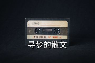 尋夢(mèng)的散文