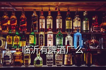 臨沂有啤酒廠么