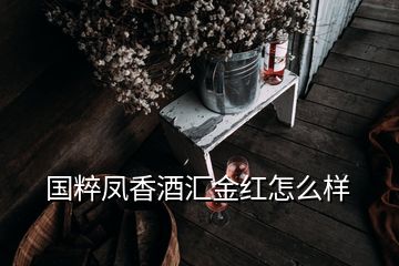 國粹鳳香酒匯金紅怎么樣