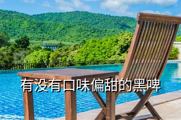 有沒(méi)有口味偏甜的黑啤