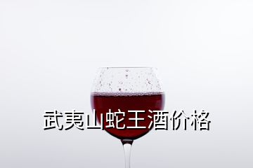 武夷山蛇王酒價格