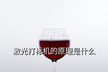 激光打標機的原理是什么