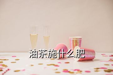 油茶施什么肥