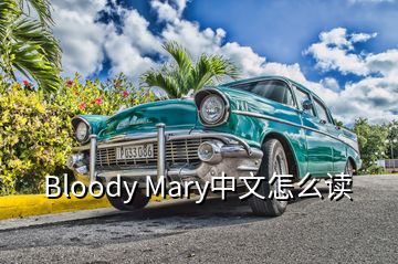 Bloody Mary中文怎么讀