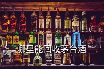 哪里能回收茅臺酒