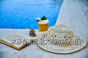 求最有素質(zhì)最文明的罵人語(yǔ)