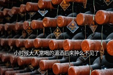 小時(shí)候大人常喝的湄酒后來腫么不見了