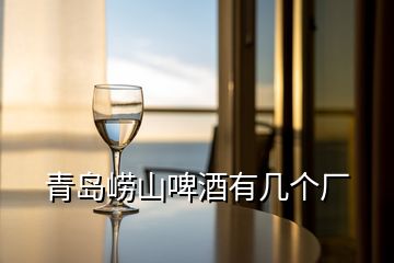 青島嶗山啤酒有幾個廠