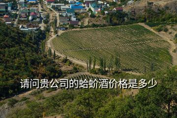 請(qǐng)問(wèn)貴公司的蛤蚧酒價(jià)格是多少