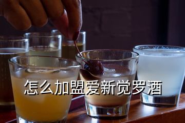 怎么加盟愛新覺羅酒