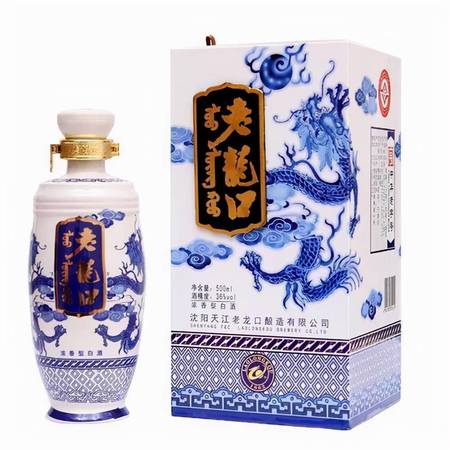 老龍口青花池白酒多少錢(青花瓷白酒價(jià)格)