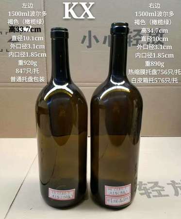 葡萄酒瓶瓶型(葡萄酒瓶的瓶型分類)